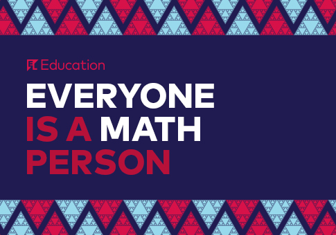EL Education Everyone Is a Math Person campaign artwork